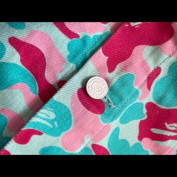 Bape x Levis Full Camo Trucker Jacket - Picture 4 of 7